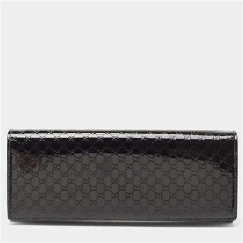 gucci microguccissima patent leather clutch|Gucci clutch suede.